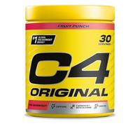 C4 Original Beta Alanine Sports Nutrition Bulk in polvere per uomini e donne | I migliori integratori per bevande energetiche pre-allenamento | Creatina monoidrato | Fruit Punch | 30 porzioni