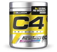 C4 Original Beta Alanine Sports Nutrition Bulk Polvere pre-allenamento per uomini e donne | I migliori integratori di bevande energetiche pre-allenamento |Creatina monoidrato |Cosmic Rainbow | 60 porz