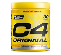 C4 Original Beta Alanine Sports Nutrition Bulk Polvere pre-allenamento per uomini e donne | I migliori integratori per bevande energetiche pre-allenamento | Creatina monoidrato | Ananas | 30 porzioni