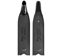 C4 Pinne MB001 - Pinne in Carbonio Apnea Pesca subacquea durezza pale 20 - 25 - 30 con Scarpetta 250 (Pala 25+ Soft, 44/45)
