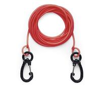 C4 Sagola Elastica per Boa con Moschettoni 4 mt - 8 mt - 12 mt Linea Accessori Marco Bardi Pesca Subacquea Apnea (8 Metri)