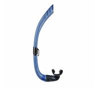 C4 Snorkel Boccaglio Modello MEELTEMI e SCIROOCCO Boccaglio Galleggiante Morso in Silicone Anallergico e anatomico (Blu Jeans, MELTEMI Standard)