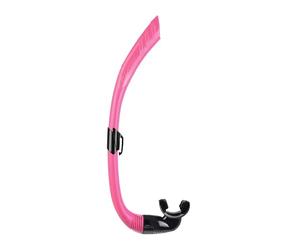 C4 Snorkel Boccaglio Modello MEELTEMI e SCIROOCCO Boccaglio Galleggiante Morso in Silicone Anallergico e anatomico (Fuxia Fluo, MELTEMI Standard)