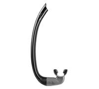 C4 Snorkel MEELTEMI e Sci Rocco Boccaglio Galleggiante Morso in Silicone Anallergico e anatomico Colorazioni Black e Carbon (Black, Sci Rocco - Corto)