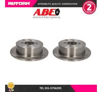 C40308ABE Coppia disco freno posteriore (MARCA ABE)..