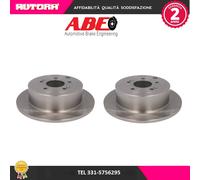 C40512ABE Coppia disco freno posteriore (MARCA ABE)..