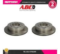 C42029ABE Coppia disco freno posteriore (MARCA ABE)..