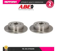 C42044ABE Coppia disco freno posteriore (MARCA-ABE)..