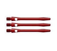 C48 Anodised Aluminium Medium Red Dart Shafts - 4 Sets Per Pack (12 Shafts in Total) by Red Dragon