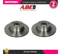 C4B037ABE Coppia disco freno posteriore (MARCA ABE)..