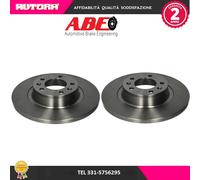 C4C014ABE Coppia disco freno posteriore (MARCA ABE)..