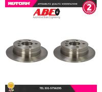 C4M034ABE Coppia disco freno posteriore (MARCA-ABE)..