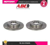 C4P007ABE Coppia disco freno posteriore (MARCA-ABE)..