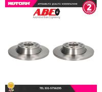 C4W015ABE Coppia disco freno posteriore (MARCA ABE)..