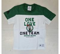C5/6 ADIDAS BASKET BOSTON CELTICS T-SHIRT MAGLIA MAGIETTA BAMBINO B03364