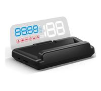 C500 OBD2 HUD con proiezione a specchio, display digitale head-up, velocità dell'auto KM/H MPH, proiettore, computer di bordo, consumo carburante, giri al minuto(GPS HUD-T900)