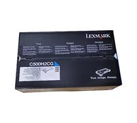 C500H2CG Lexmark C500n Cartuccia del Toner Ciano
