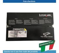 C500H2YG Lexmark C500 Toner CMY High Yield Pack of 3