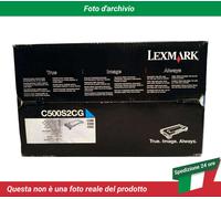 C500S2CG Lexmark C500n Cartuccia del Toner Ciano