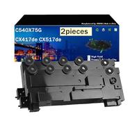 C540X75G Vaschetta di Recupero Toner Compatibile - per Lexmark CS317dn CS417dn CS517de CX317dn CX417de CX517de - 18.000 Pagine - Nero - Installazione Facile