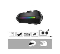 C5S Motorcycle Helmet Bluetooth Headset Noise Reduction Waterproof Motorbike Rider Headphone - Soft