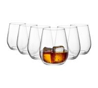 Set 6 Bicchieri Acqua Dof ELECTRA 38 cl in Vetro | Bormioli Rocco | Ristorante