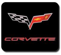 C6 Corvette Emblem Mouse Pad