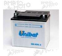 C60-N24L-A/SM BATTERIA ORIGINALE UNIBAT PER KAWASAKI ZN1300A Europe 1300 1987