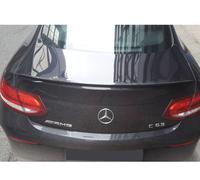 C63 C 205 Coupe Adatto A per Mercedes Benz Lucentezza Nero Alettone Coda Labbro