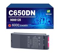C650DN Cartuccia Toner Compatibile Con Stampanti Per OKI C650DN, Resa Fino A 7000/6000 Pagine,Magenta-1 Pack