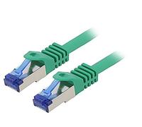 C6A065S Patch cord S/FTP 6a Line Cu LSZH verde3 metri26AWG -20-75°C LOGILINK