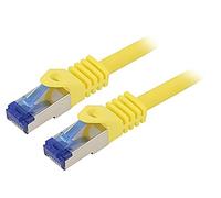 C6A067S Cavo Patch S/FTP 6a Linea Cu LSZH giallo3 metri26AWG -20-75°C LOGILINK