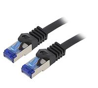 C6A073S Patch cord S/FTP 6a Line Cu LSZH nero 5m 26AWG -20-75°C LOGILINK