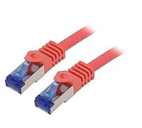 C6A094S Cavo Patch S/FTP 6a Linea Cu LSZH Rosso 10m 26AWG -20-75°C LOGILINK