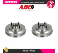 C6G020ABE Coppia tamburo freno post.adatto a Ford Focus (MARCA ABE)...