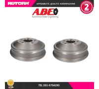 C6P000ABE 2 Tamburo freno posteriore (MARCA-ABE)..