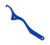 C6UB Shock Spanner Welnch Strumento in alluminio 195mm per la configurazione delle sospensioni per bici compatibile con biciclette standard(Blue)