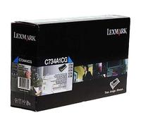 C734A1CG Lexmark C734dn Cartuccia del Toner Ciano