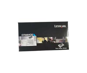 C734A1CG Lexmark C734dn Cartuccia del Toner Ciano