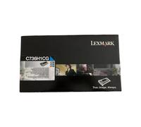Lexmark C736H1CG toner originale ciano - 10000 copie