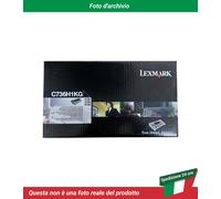 C736H1KG Lexmark C736dn Cartuccia del Toner Nero