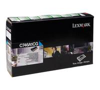 Lexmark C746 toner ciano Originale C746A1CG