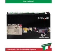 C746A2MG Lexmark C748 Cartuccia del Toner Magenta