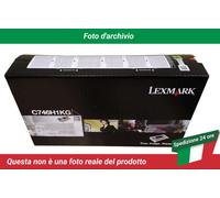 C746H1KG Lexmark C748 Cartuccia del Toner Nero