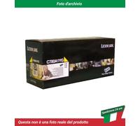 C780A1YG LEXMARK C780 TONER GIALLO