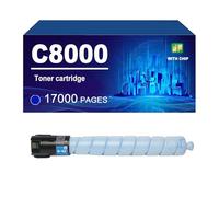 C8000 Cartuccia Toner Compatibile Per Xerox 106R04041 106R04038 106R04039 106R04040 Funziona Con La Stampante VersaLink C8000 C8000DT C8000DTM C8000W,Cyan-1 Pack
