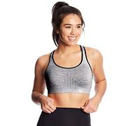 C9 Champion Reggiseno da Donna con Spalline Incrociate sulla Schiena a Sostegno Medio, Ebano Erica/Ebano, S