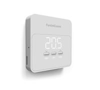 C900Q CRONOTERMOSTATO BIANCO WIFI SMART BASE QUADRATA A BATTERIA PARETE FANTINI COSMI