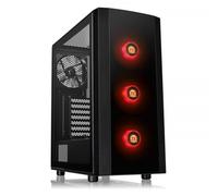 THERMALTAKE - Case Versa J25 TG RGB Midi Tower ATX / Micro-ATX / Mini-ITX 2 Porte USB 3.0 Colore Nero (Finestrato)