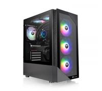 Thermaltake View 200 TG ARGB Custodia per computer ATX in vetro temperato Mid Tower con ventola ARGB anteriore 3x120mm, CA-1X3-00M1WN-00